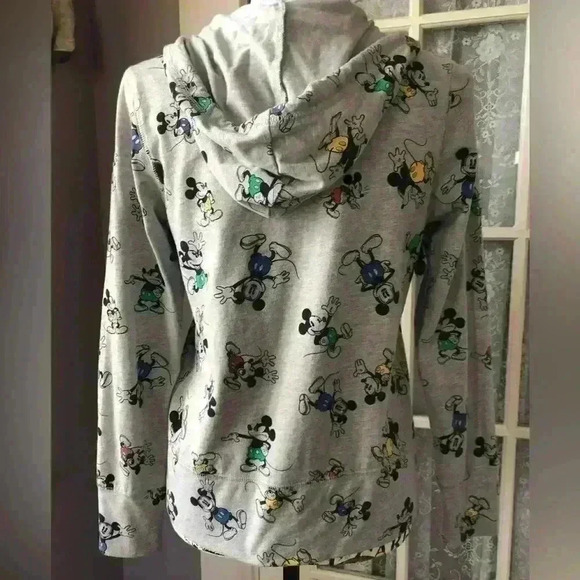 Disney Mickey Mouse Zip Up Hoodie Sz s - Picture 2 of 5